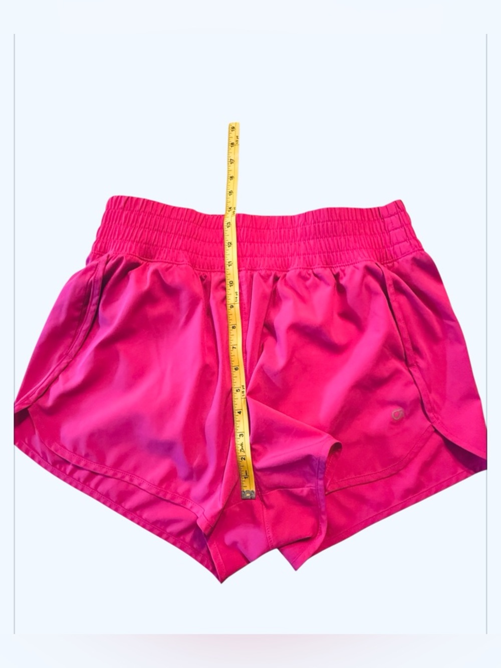 GapFit High Rise Running Shorts Hot Pink Breathable Athletic Barbiecore Large - Picture 10 of 11